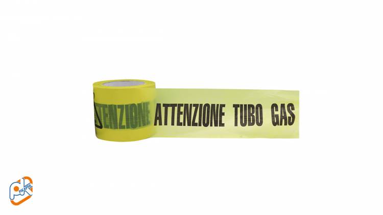 Nastro Segnalazione "Attenzione Gas"