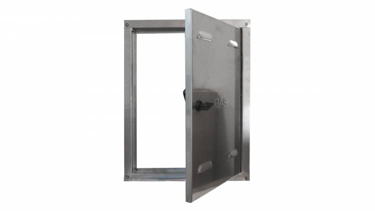 Sportello in Inox per Contatore Gas
