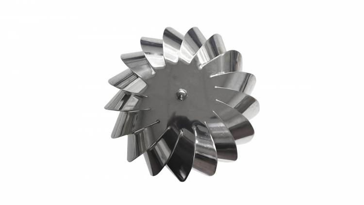 Aspiratore Eolico Inox con Base Tonda