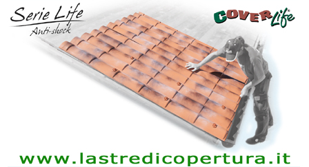 Lastra sottotegola ONDULINE SC50 in bitume 103 x 200 cm, Sp 2.4 mm testa di  moro